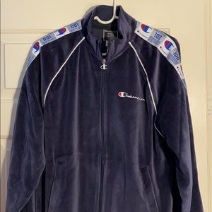 Champion LIFE 100 Men’s Velour Track Jacket M